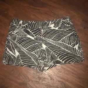 Loft Leaf Print Shorts